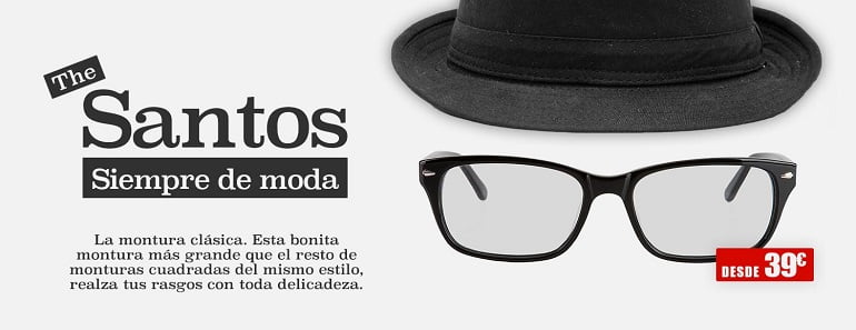 optica24 Oferta de gafas unifocales graduadas por 39 Euros más descuentos