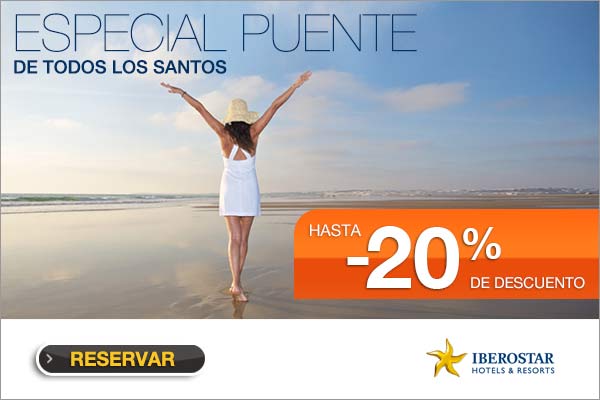 promocion iberostar La cadena Iberostar te ofrece unos códigos de descuentos muy generosos