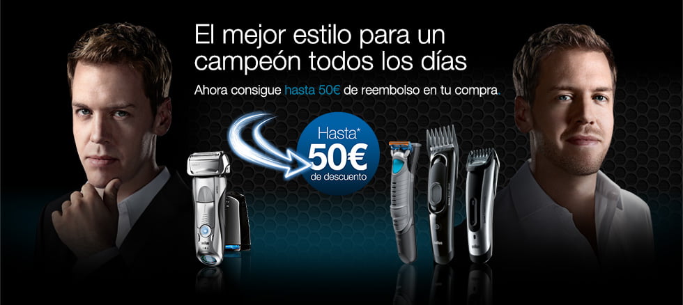 braun promocion afeitadoras Promoción Afeitadoras Braun: Hasta 50€ de Reembolso