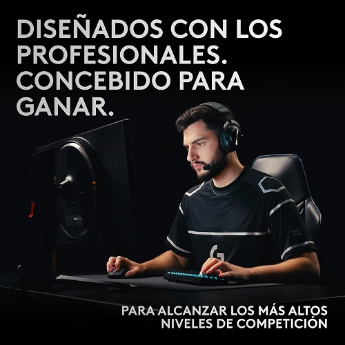 Logitech G Pro X 60 Lightspeed, Teclado inalámbrico para Gaming