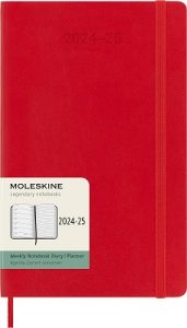 Moleskine Weekly Planner 2024-2025, Agenda Semanal 18 Meses 2025