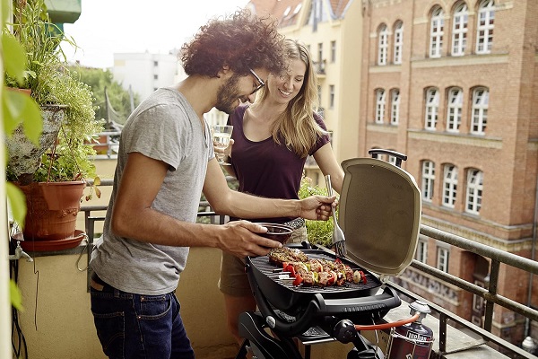 Weber Q1000. Parrillas a gas para el asado de los domingos en la terraza